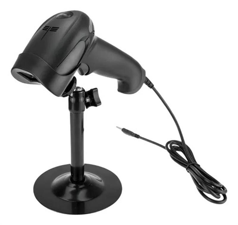 LECTOR CODIGO DE BARRAS NETMAK / 1D USB + BASE NM-LC401-S