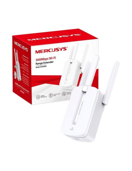 MERCURY ACCESS POINT MERCUSYS RANGE EXTENDER PARED MW300RE 3 ANTENAS 300 MBPS