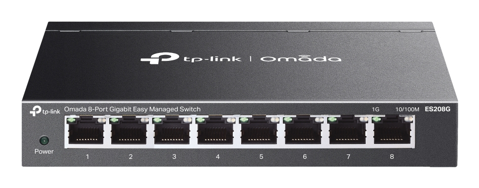 TP-LINK SWITCH TP-LINK OMADA 8P ES208G GIGA ASMIN