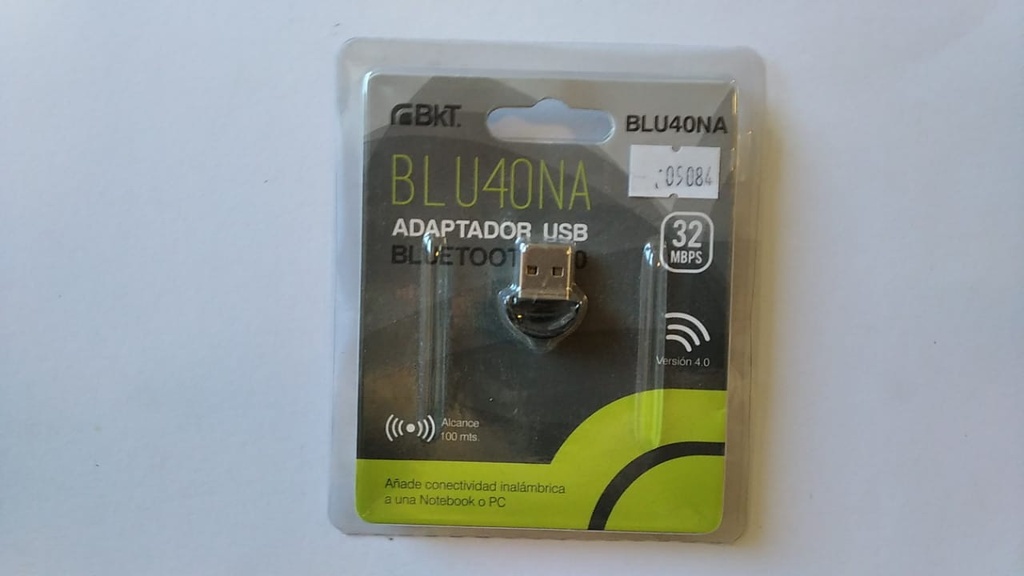 BKT ADAPTADOR BLUETOOTH BKT BLU40NA 100M USB NANO