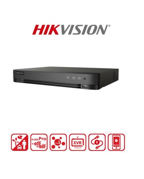 HIKVISION DVR HIKVISION DS-7204HGHI-M1  HD 4 CH 720P + 1IP   1 AUDIO 1 SATA H.265