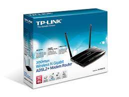 TP-LINK MODEM ROUTER WIRELESS TP-LINK 300W (TD-W8970N) GIGABIT  + USB + 4 PUERTOS