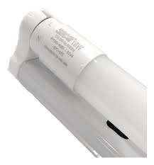 SICA TUBO LED 18W LUZ DIA + PLAFON CHAPA + CONECTORES