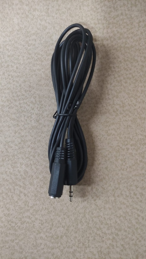 NOGA NET CABLE AUDIO PLUGS EXTENSION AC-56 3.5MM (M) A PLUGS 3.5MM (H)  1.8MTS - NOGA