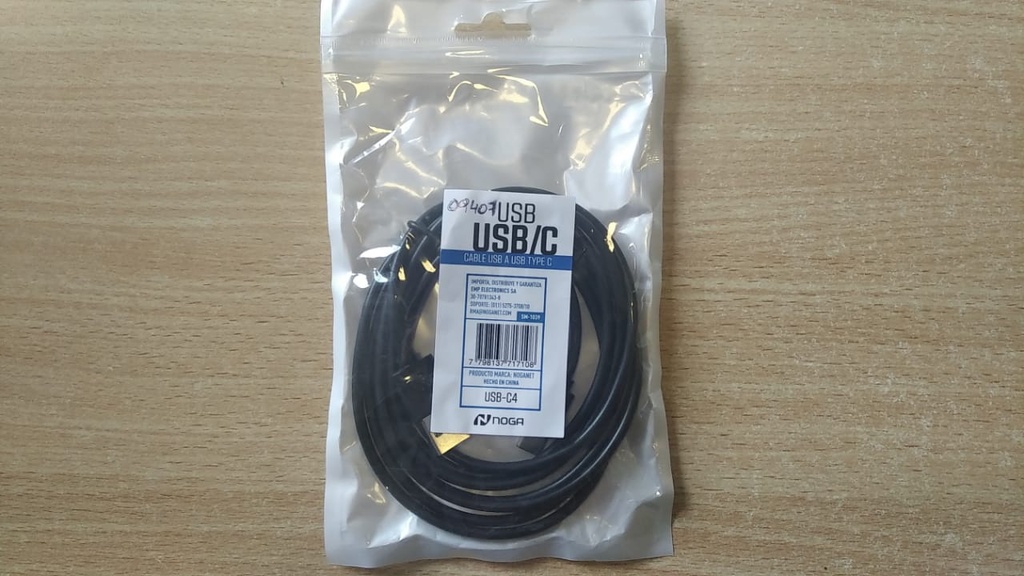 NOGA NET CABLE USB A USB TYPE-C  1.8 MTS - NOGA - USB C-4