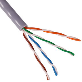 BKT CABLE UTP CAT 5E BKT ROLLO 100 MTS - INTERIOR GRIS