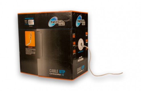 NOGA NET CABLE UTP CAT 5E NOGANET ROLLO 305 MTS NG-UTP 2 INTERIOR
