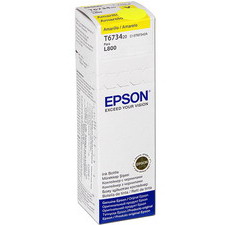 EPSON BOTELLA EPSON T673420  (SE VENDE EN PACK) AMARILLO L800