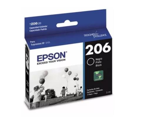 EPSON CARTUCHO EPSON ALTERNATIVO  T206 / 7 120 XL  NEGRO - XP 2101