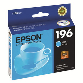 EPSON CARTUCHO EPSON T196220 CYAN XP101-201-401 XL