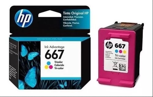 HP CARTUCHO HP  667 COLOR  2ML - 3YM78AL
