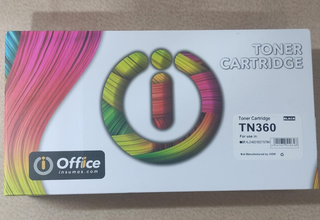 BROTHER TONER ALTERNATIVO BROTHER TN 360  HL 2140 / 2150N / 2170N / 2170W