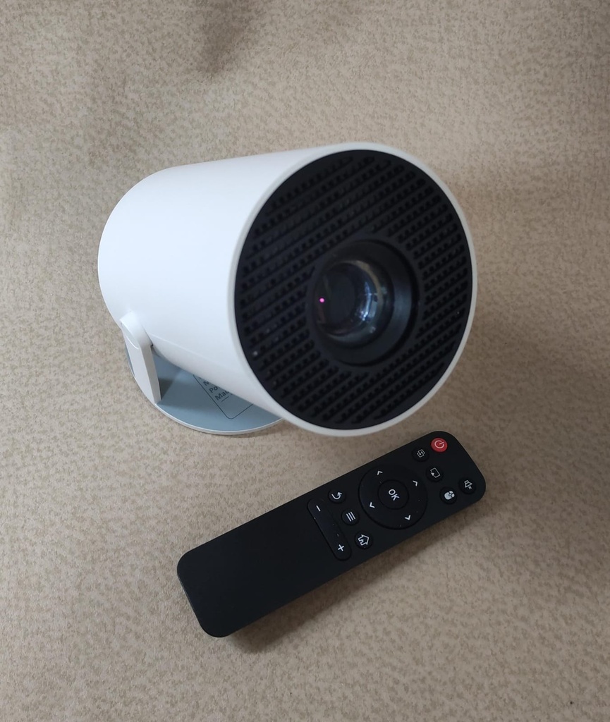 GENERICA PROYECTOR LED HY300 HDMI USB / ANDROID 11 - BLUETOOTH - DUAL BAND 2.4 / 5GHZ - 120LUM - 130" C/CONTROL