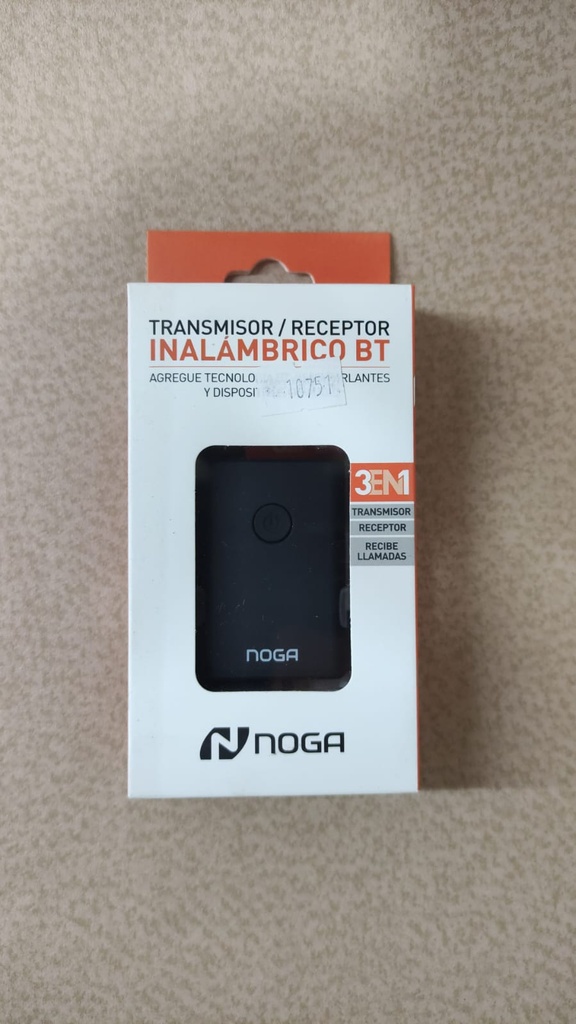 NOGA NET ADAPTADOR TRANSMISOR / RECEPTOR BLUETOOTH AUDIO - NOGANET -NG-RBT04