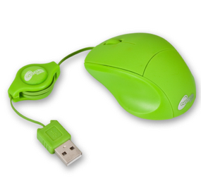 NOGA NET MOUSE NOGANET MINI NGM-418 VIOLETA USB RETRACTIL