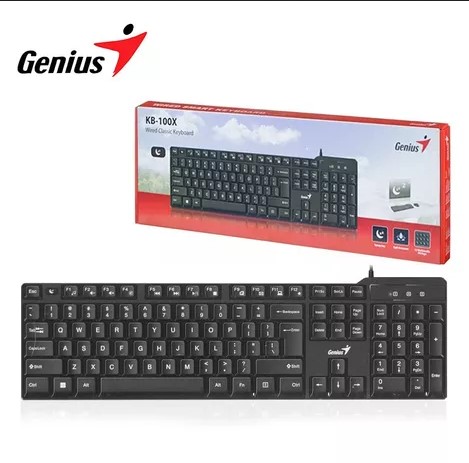 GENIUS TECLADO GENIUS SMART KB-100 USB BLACK