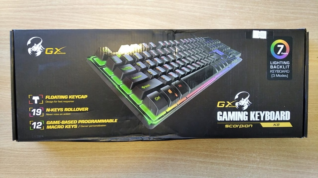 GENIUS TECLADO GX/GENIUS SCORPION K8 GAMING