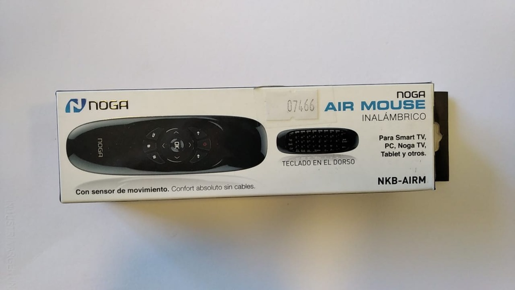 NOGA NET TECLADO NOGANET WIRELESS + AIR MOUSE  SMART TV NKB-AIRM