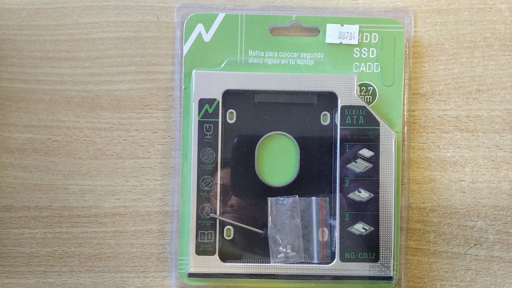 NOGA NET ADAPTADOR P/ DISCOS / CADDY - SATA 2.5  12.7MM NOGANET  NG-CD12