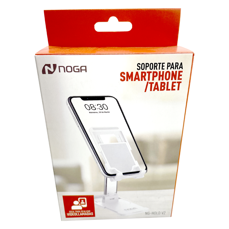 NOGA NET SOPORTE PARA SMARTPHONE / TABLET NOGANET NG-HOLD V2 - ACRILICO / ALUMINIO
