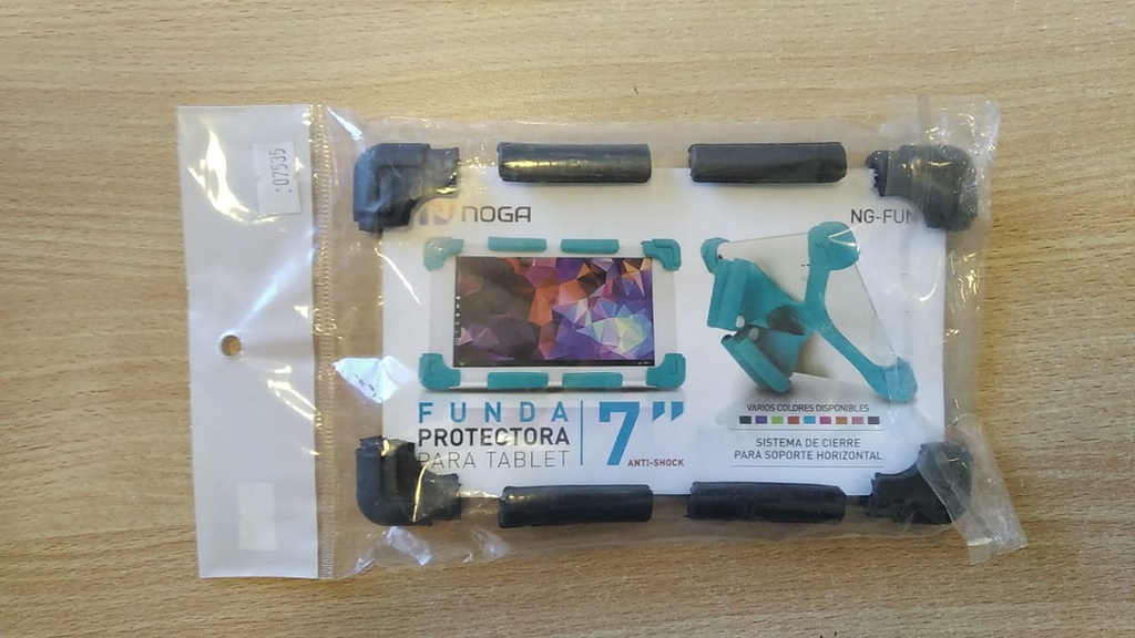 NOGA NET FUNDA PARA TABLET NOGANET NG-FUN 7" GOMA NEGRA