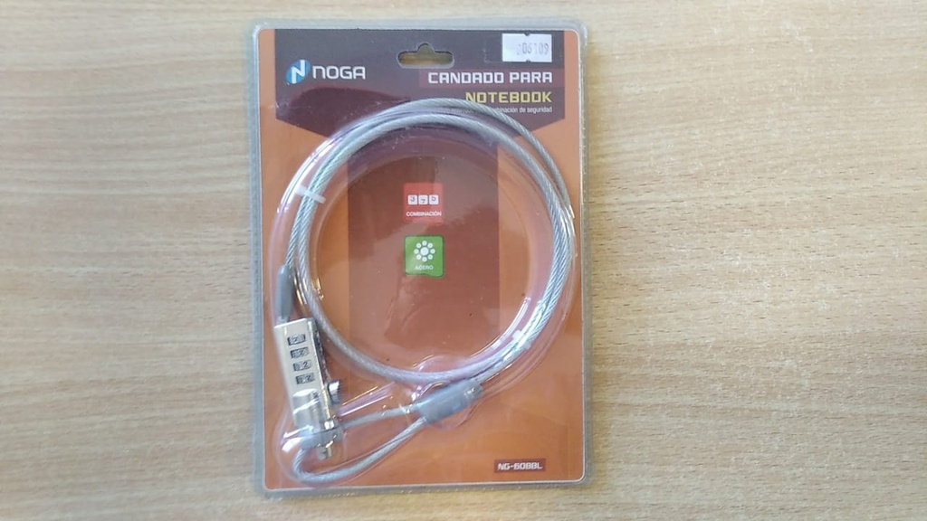 NOGA NET CANDADO PARA NOTEBOOK C/COMBINACION NOGANET / BKT