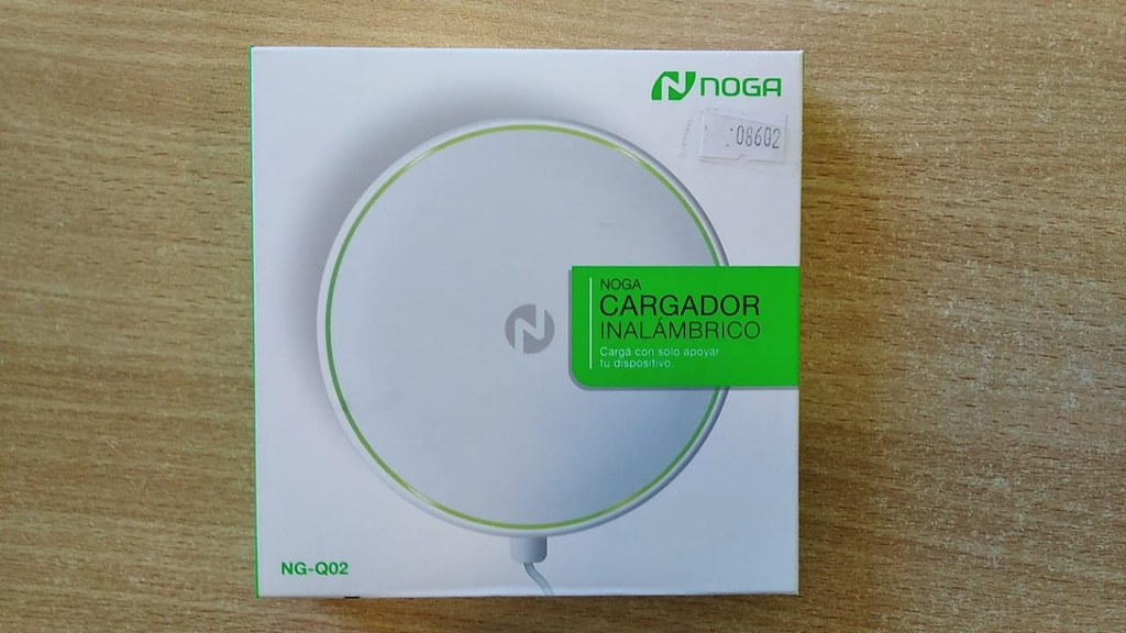NOGA NET CARGADOR INALAMBRICO NOGANET NG-Q02 CON Qi - 5W