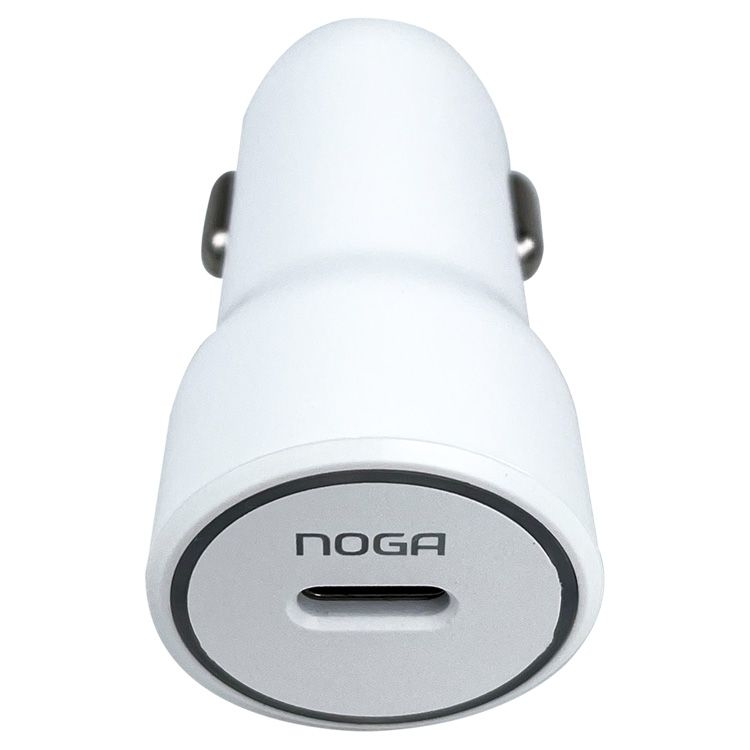 NOGA NET CARGADOR USB - AUTO NOGANET 1 BOC USB-C 3A 20W CARGA RAPIDA S/cable