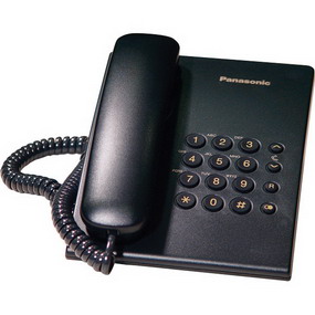 PANASONIC TELEFONO PANASONIC KX-TS500AGB  NEGRO