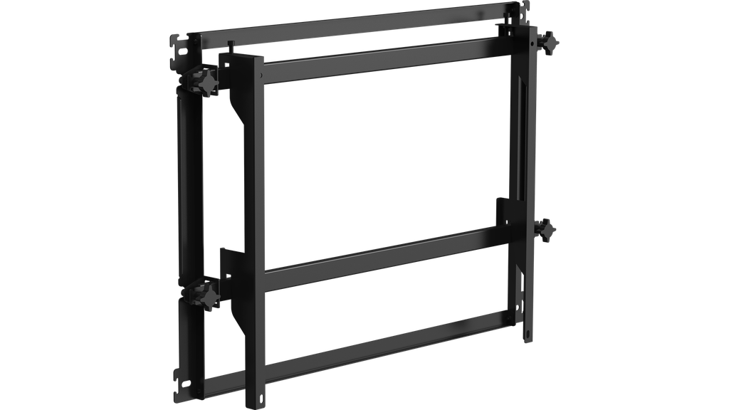 SOPORTE HIKVISION DE PARED PARA PANTALLA LCD DE ACERO, MEDIDAS 762X523X100, NEGRO.