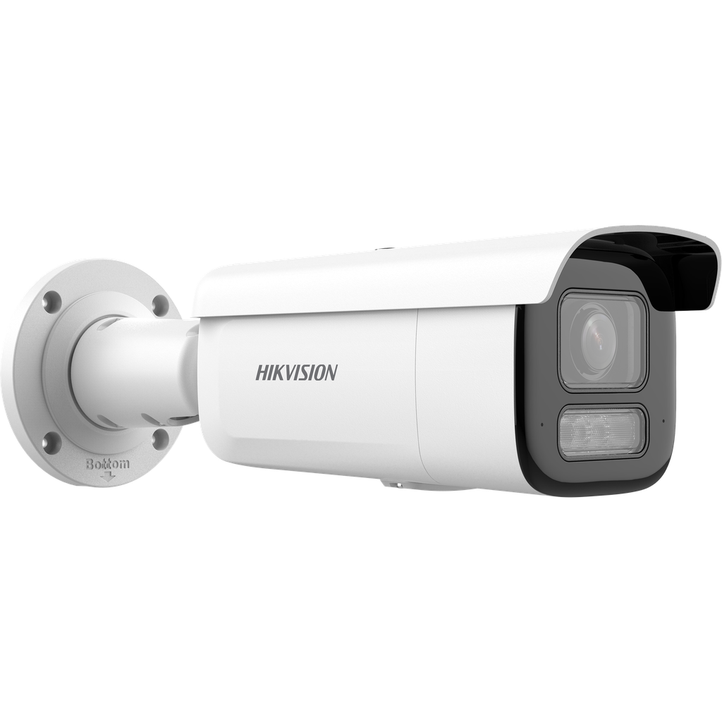 CAMARA IP VARIFOCAL,4MP,ACUSENSE,IP67,IK10,LENTE 2,8 A 12MM, IR Y LUZ 60MTS,MICROFONO, STROBO,POE