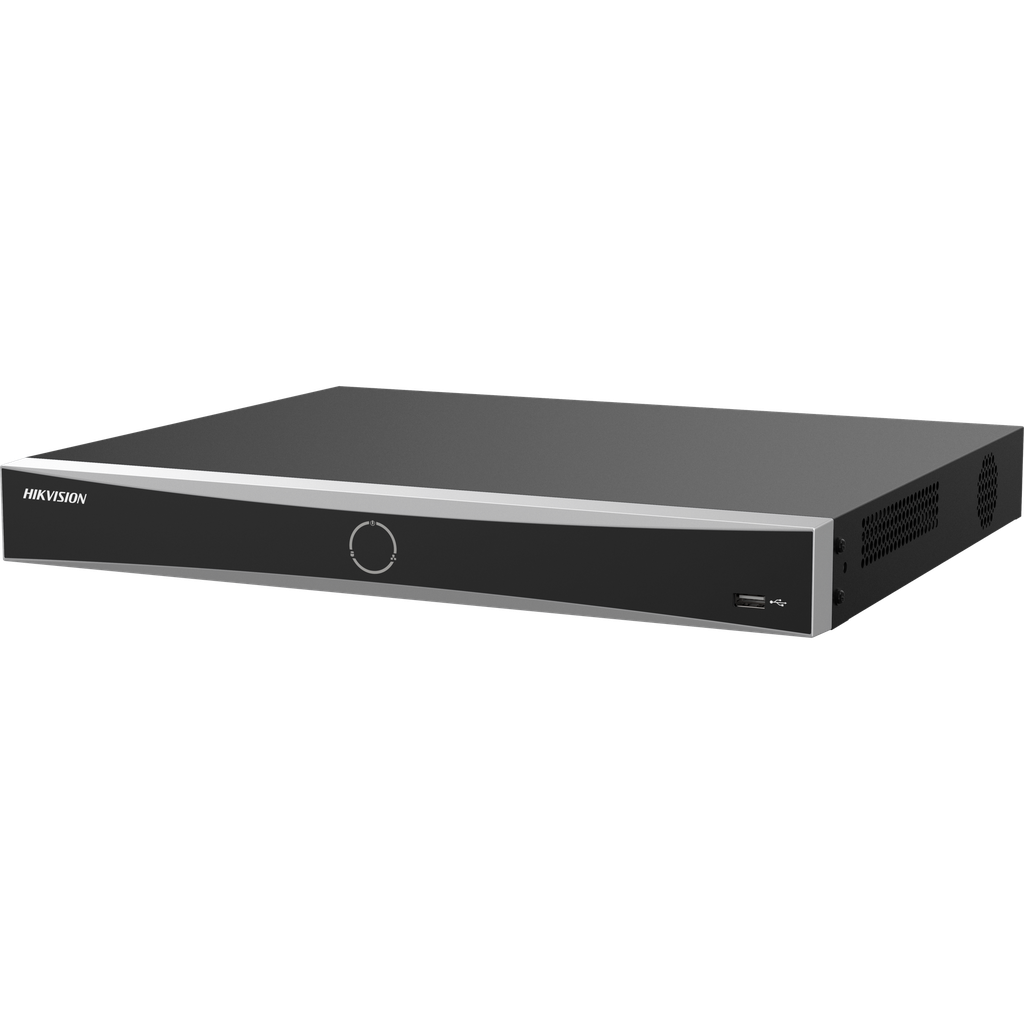 NVR ACUSEEK 32CH, SOPORTA 2 DISCOS DE 16TB CADA UNO, 4 ENTRADAS DE ALARMA Y 1 SALIDA.
