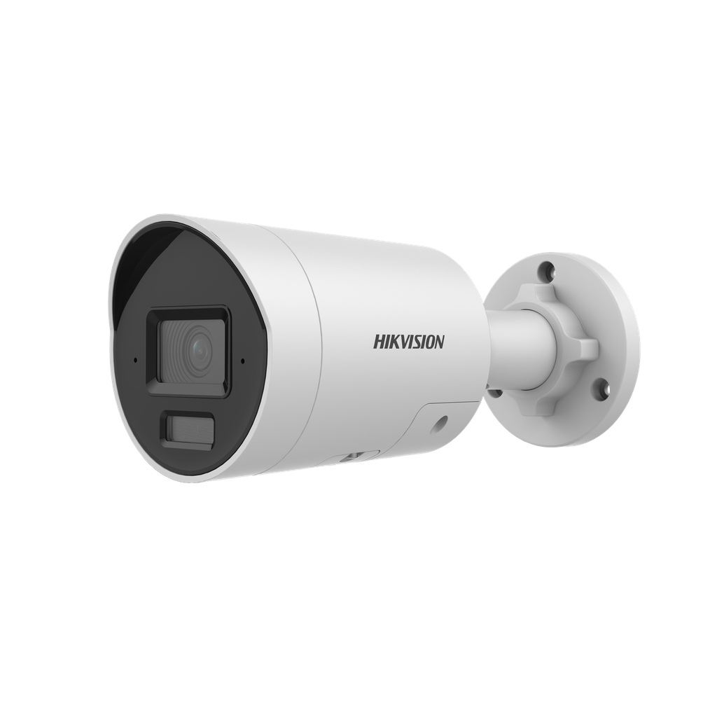 CAMARA IP HIKVISION 6MP,IP67,LENTE 2,8MM,ACUSENSE,IR Y LUZ40MTS,MICROFONO,STROBO Y ALARM AUDIBLE,POE