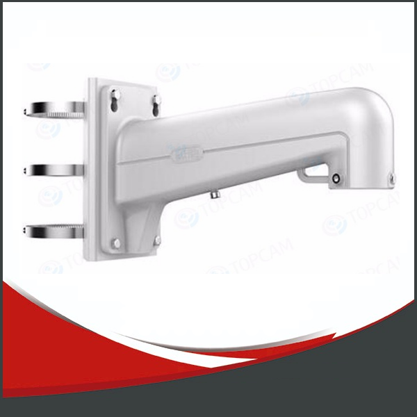 Soporte para DOMO en COLUMNA O POSTE de aleacion de aluminio pintado, para domo de 5 y 6\"medidas 356x117x201 Color crem