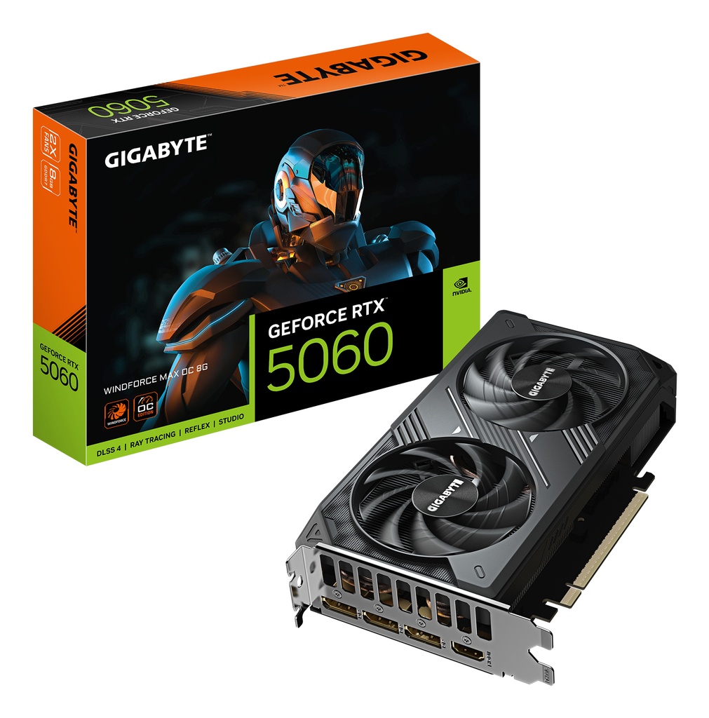 VGA 8GB RTX 5060 GIGABYTE WINDFORCE MAX OC