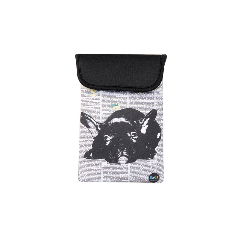FUNDA P/TABLET 7` BAGS DESIGN FRENCH BULLDOG