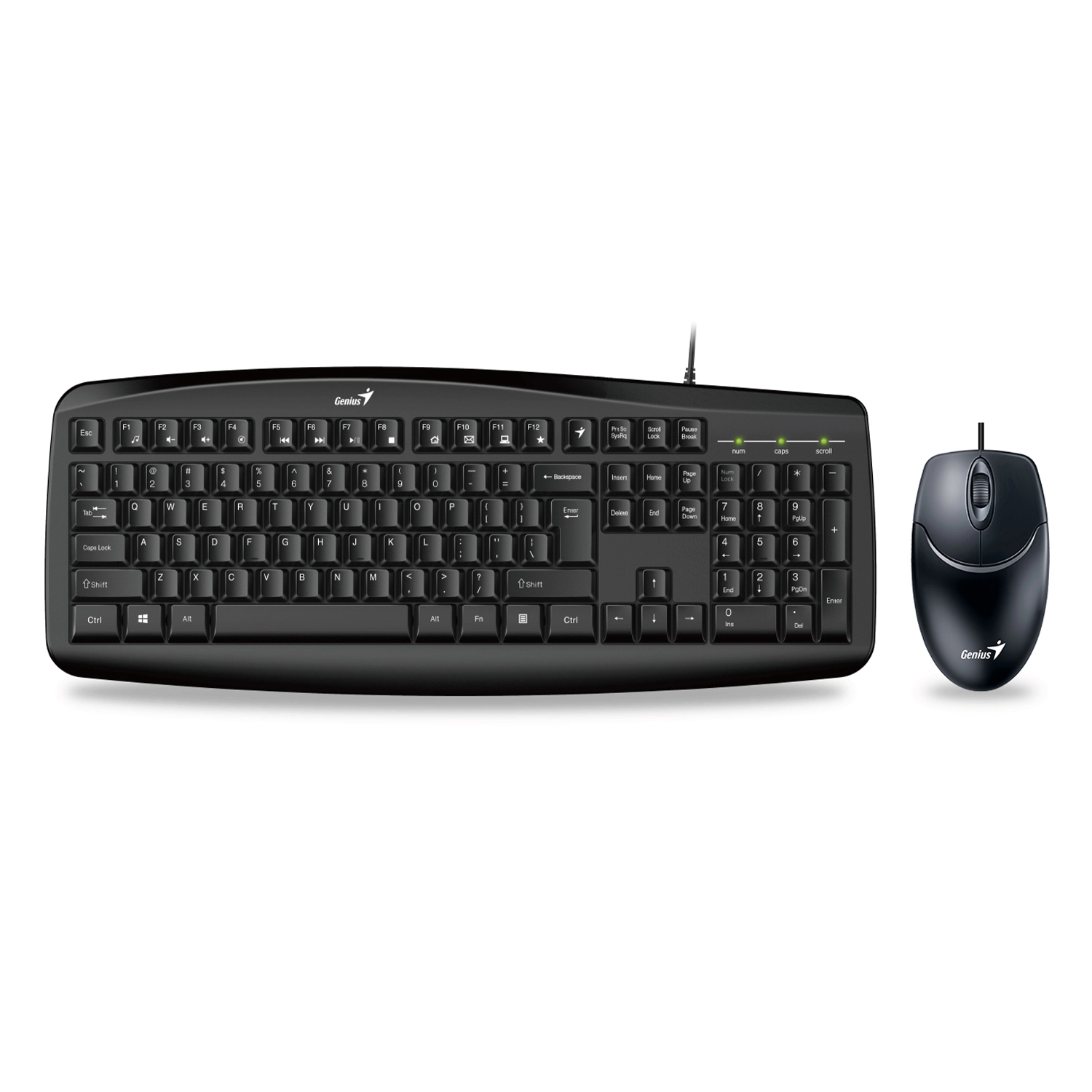 Teclado y Mouse GENIUS Smart KM-200 Negro