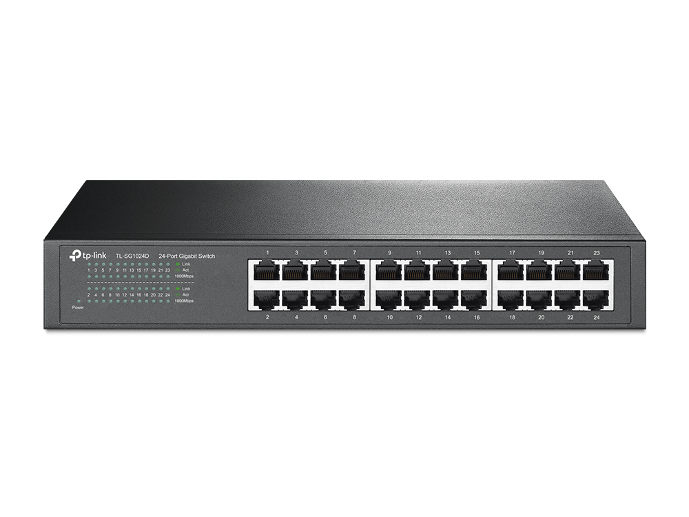 SWITCH 24P TP-LINK SG1024D GIGABIT DESKTOP/RACK