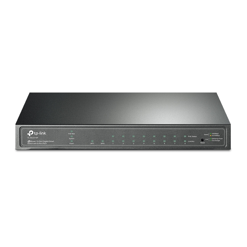 SWITCH 8P TP-LINK OMADA SG2210P 2 SFP ADMIN
