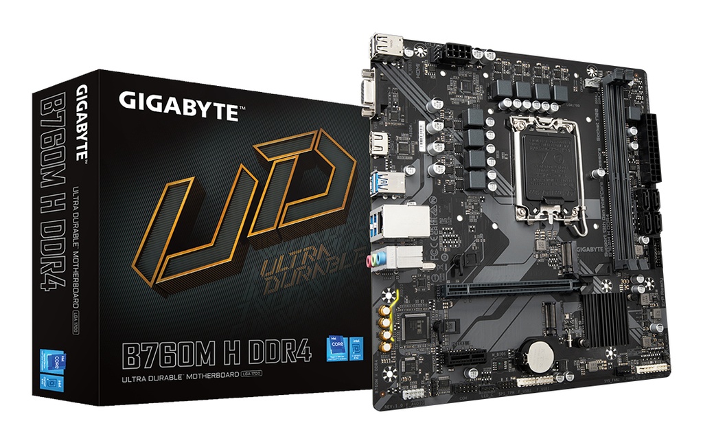 MB GIGABYTE S1700 B760M H DDR4 BOX M-ATX