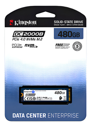 SSD M.2 NVME 480GB G4 KINGSTON DC2000B P/SERVER