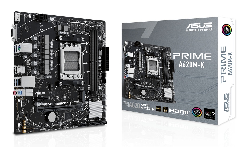 MB ASUS AM5 PRIME A620M-K DDR5 BOX M-ATX