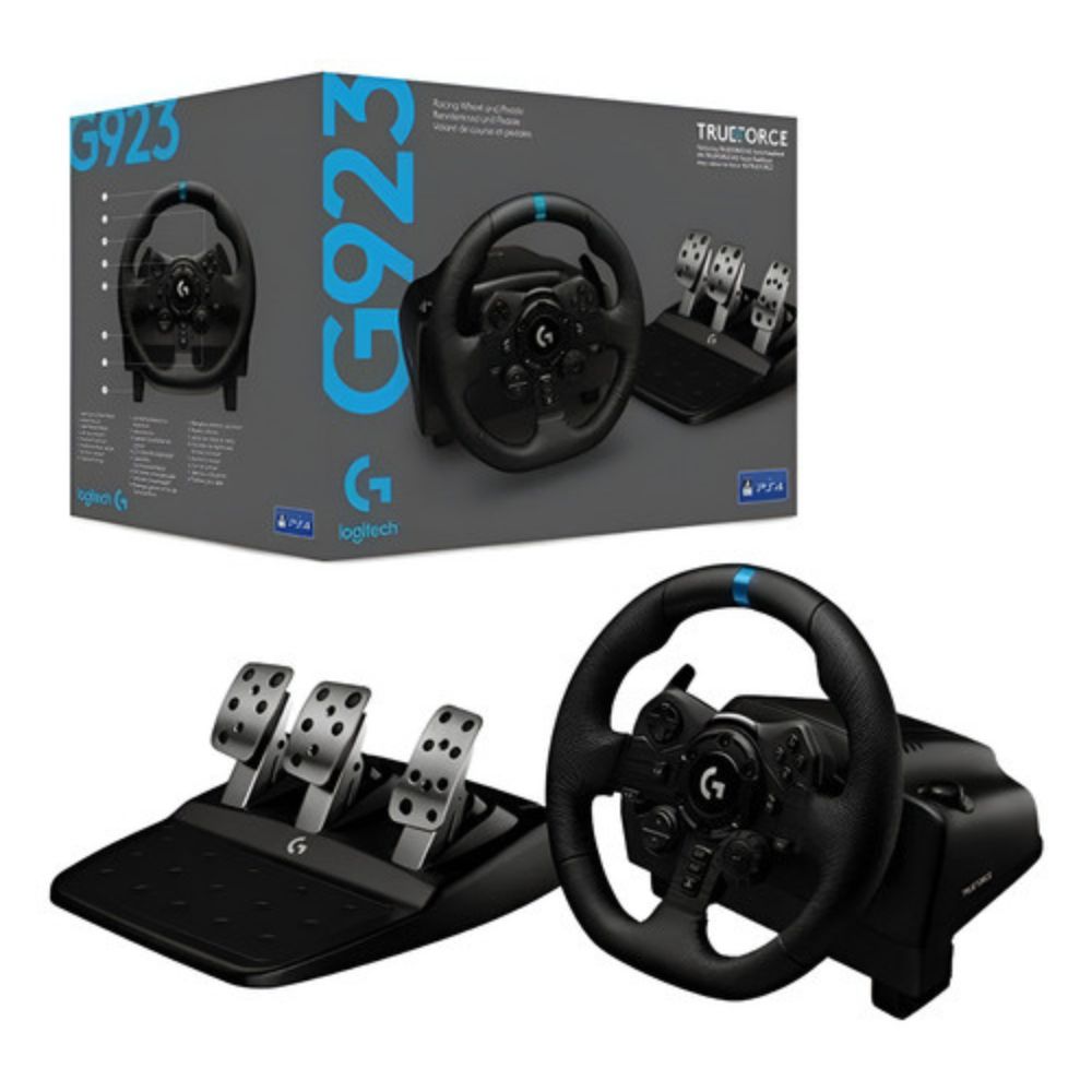 VOLANTE LOGITECH G923 DRIVING FORCE P/PC PS Y XBOX