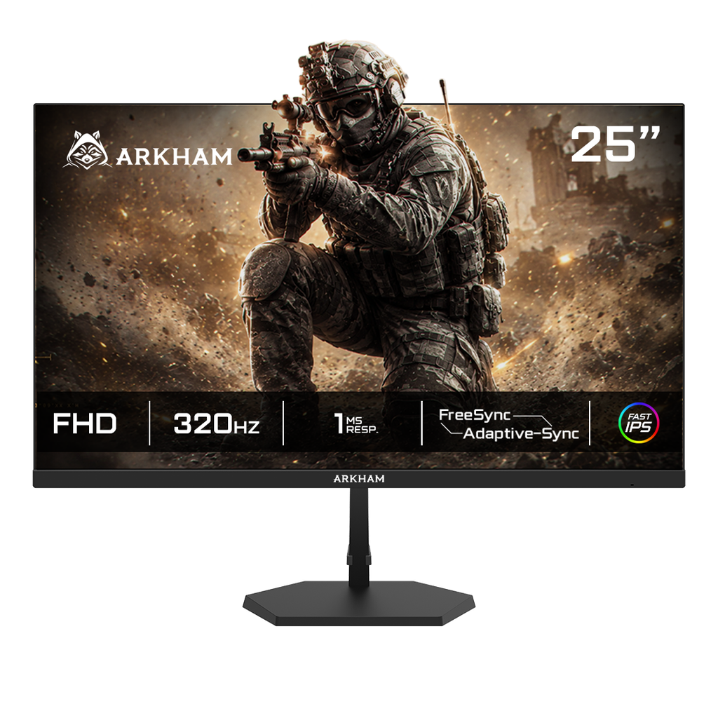 MONITOR 25 ARKHAM 320HZ FAST IPS FHD 1MS HDMI/DP