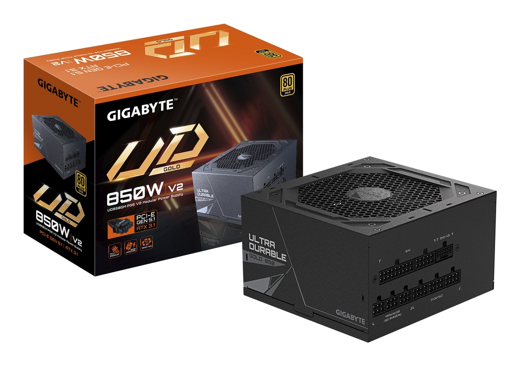 FUENTE 850W GIGABYTE 80 PLUS GOLD UD850GM PG5 V2