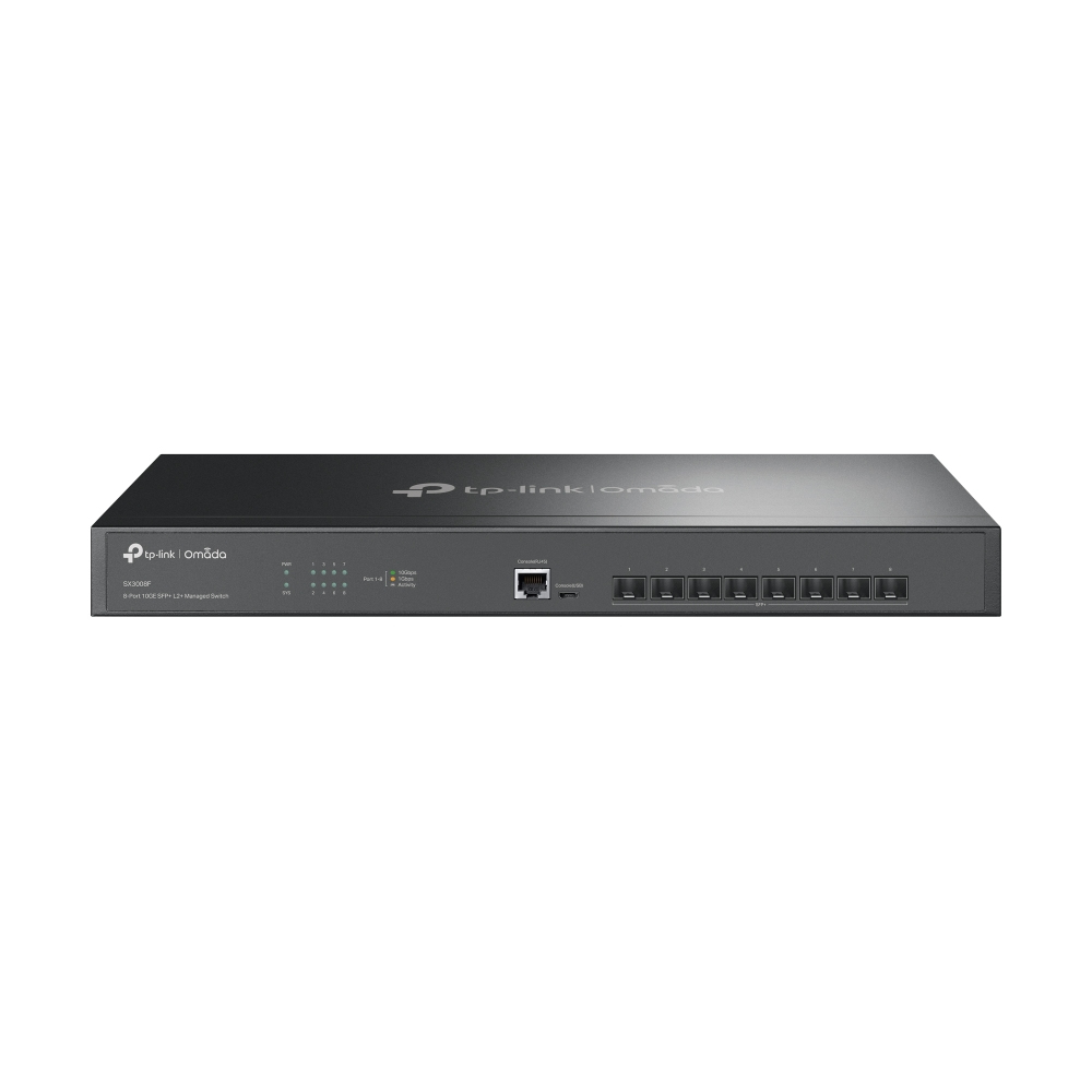 SWITCH 8P TP-LINK OMADA SX3008F 8 SFP ADM.