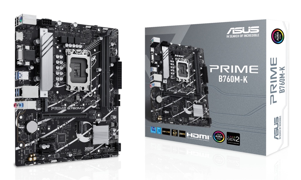 MB ASUS S1700 PRIME B760M-K DDR5 BOX M-ATX