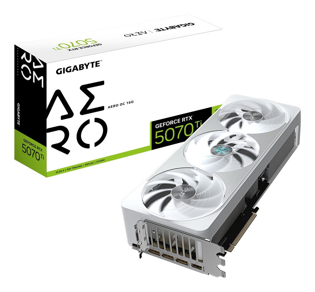 VGA 16GB RTX 5070 TI GIGABYTE AERO OC WHITE