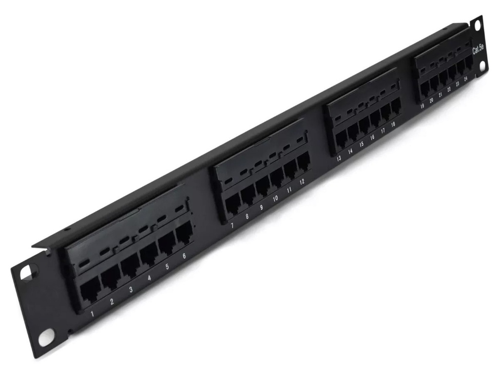 PATCHPANEL GLC 24P CAT.5E P/ KRONE/110