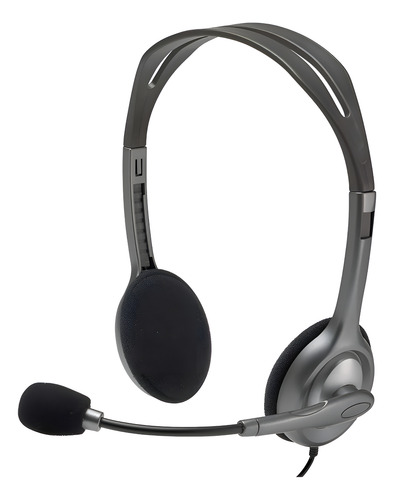 AURICULARES + MIC LOGITECH H111 NEGRO JACK3.5MM